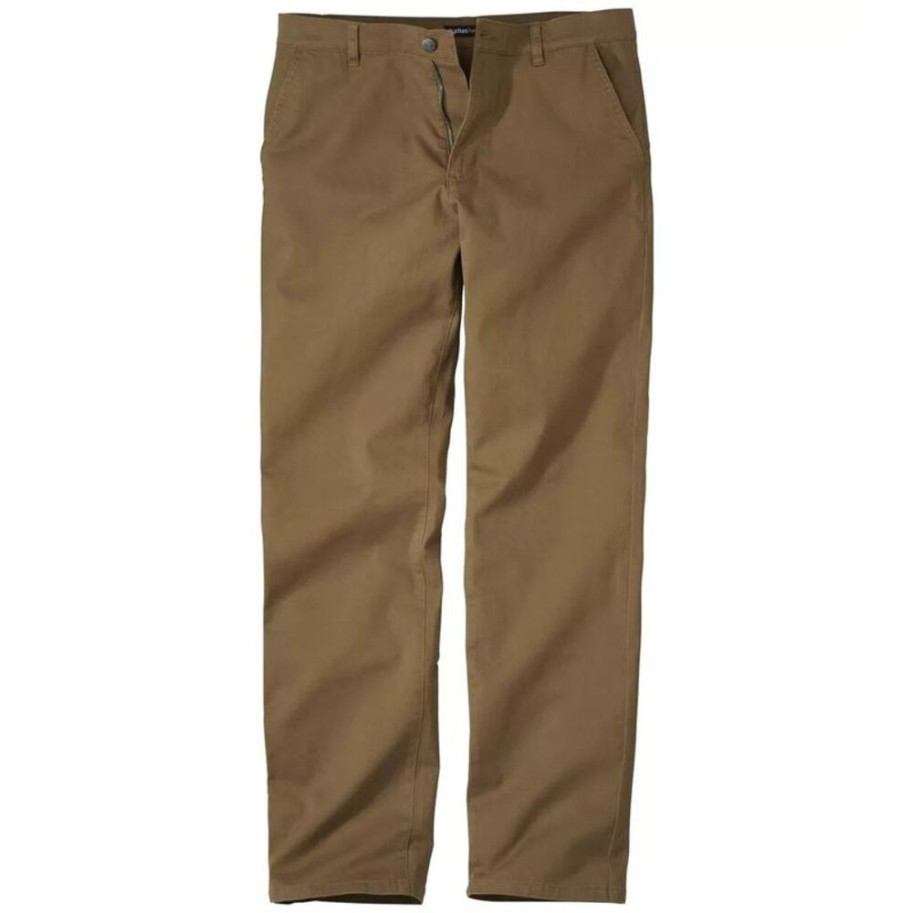 Atlas For Men Mens Plain Chinos / Light Brown